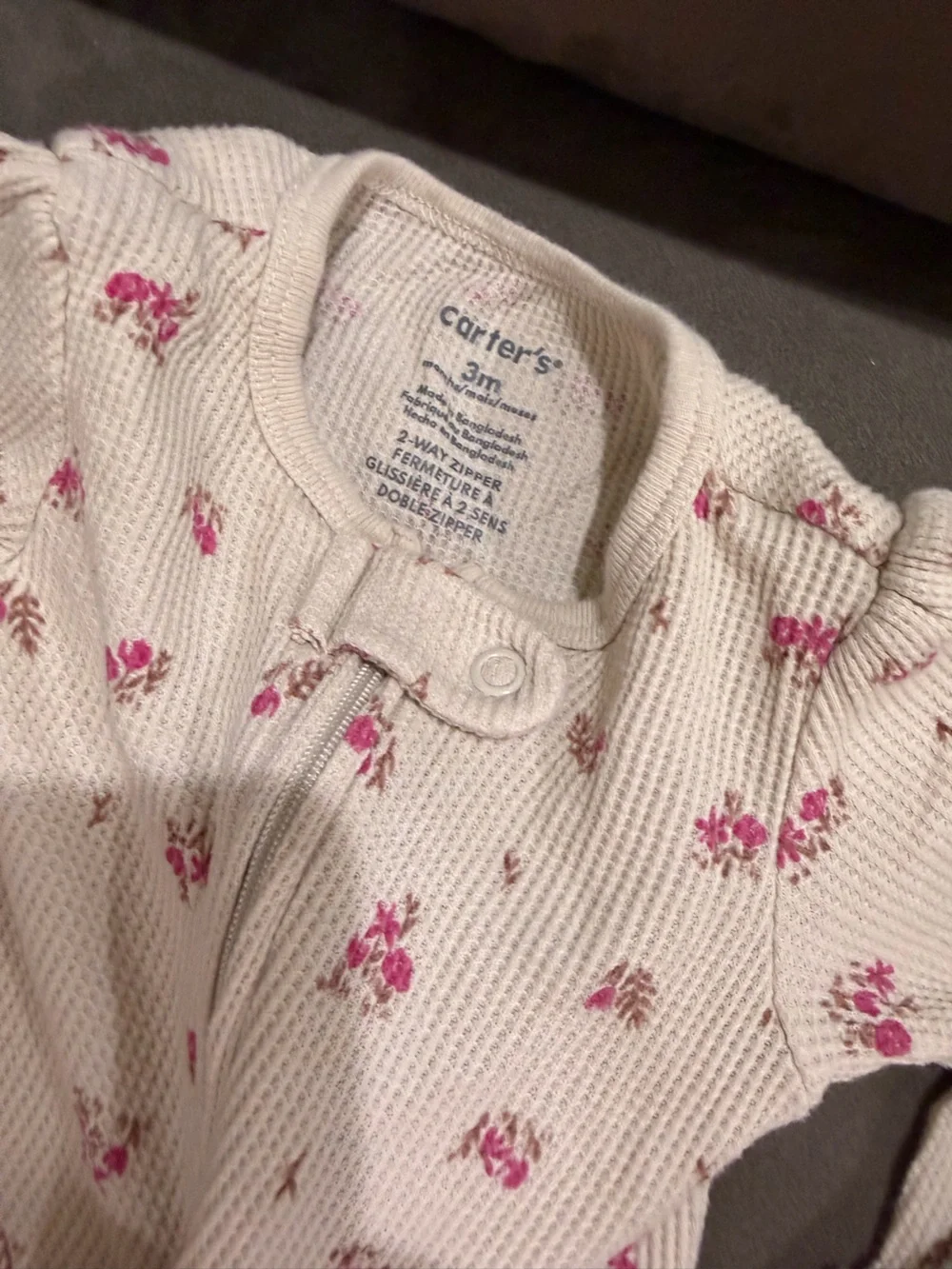 Carters waffle knit